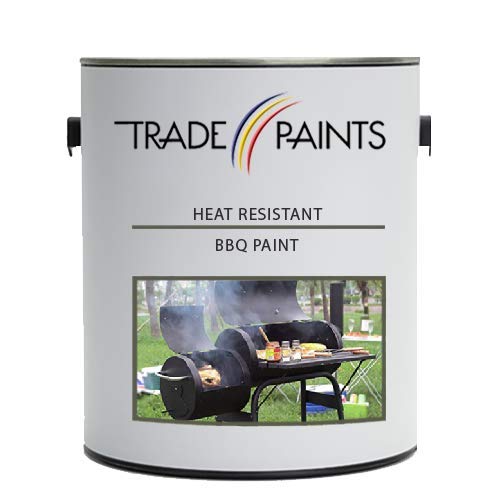 Heat Resistant BBQ Barbeque Paint Matt Black 600°c 1 Litre Amazon