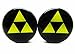 Zelda Triforce - Classic Ear Plugs - Acrylic - Screw on - NEWPair