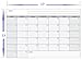 Magnetic Monthly Calendar, White Board, Planner, for your Refrigerator or Office 17