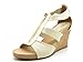 TOETOS SOLSOFT New Women's Casual Open Toes Mid Heels Platform Wedges Summer Sandals