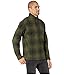 THE NORTH FACE Men's Novelty Gordon Lyons Quarter Zip - Four Leaf Clover Ombre Plaid Print - XL