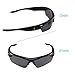 EPERFECT Sports Polarized lens Bluetooth Sunglasses with Smart Touch Function Wireless Stereo Bluetooth earphone for Outdoor Activities(Black)