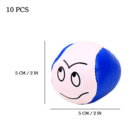 image for CDJX Juggling Balls,10 Pack Professional Juggling Balls Set for Beginn
