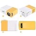 Gunor Mini Projector, YG300 Portable LED Projector Support PC Laptop USB Stick USB/SD/AV/HDMI Input for Video/Movie/Game/Home Theater Video Projector, Best Gift for kid (Yellow)thumb 1