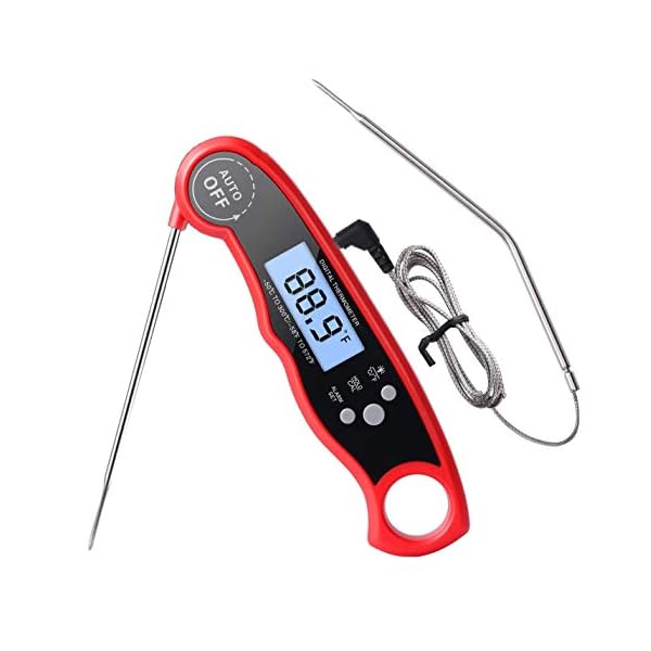 Meat Thermometer, Dual Probe Instant Read Food Meat Thermometers for