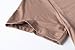 LARACE Womens Swing Tunic Tops Loose Fit Comfy Flattering T Shirt(Khaki 3X)