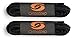 OrthoStep Waxed Very Thin Dress Round Black 34 inch Shoelaces 2 Pair Pack