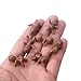 JUXINDA 144 Baby Shower Ice Cube Game Mini Plastic Baby/Party King Cake/King Cake Baby/King Cake Baby/Plastic Baby (Black)