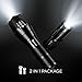 Tquens L200 led Flashlight 2-in-1 (1 Full Size - 1040 Lumen / 1 Mini Size - 307 Lumen) with Batteries and Charger(for the full size) Included and Water Resistant Flashlight