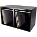 Sefour Vinyl Record Carry Box Black