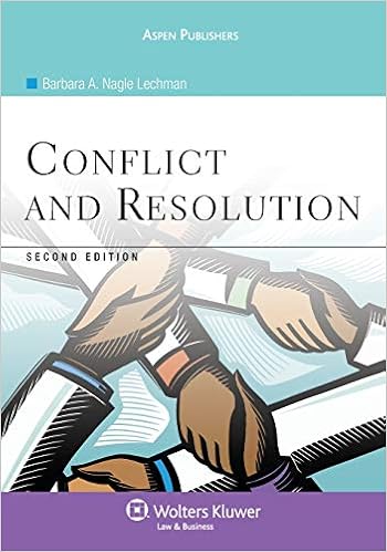 Conflict and Resolution, Second Edition (Aspen College)