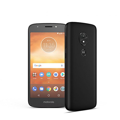 Motorola Moto E5 Play, XT19216PP, 5.2-inch LCD, 16GB, Unlocked, Android 8.0 Oreo, Retail Packaging (Black) - with Fingerprint Reader
