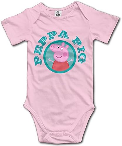 BABBY Baby's Peppa Pig Bodysuit Romper Jumpsuit Pink
