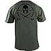 Classic Molon Labe T-shirt (Medium, Green)
