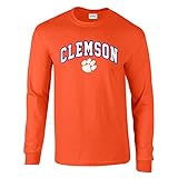 Clemson Tigers Long Sleeve Tshirt Orange - L