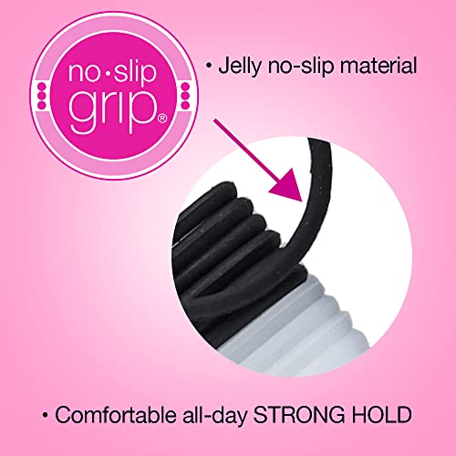 Scunci by Conair NoSlip Grip Super Hold Elastics Hair Ties for Women