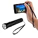 8 Neck Lanyards (Red, White, Blue, Black) and 4 Wrist Straps (Black) - for ID Cards, Cell Phones, Keys, USB Drives, Compact Cameras, Flashlights, etc - Diamond Shield Cleaning Cloth / Packaging