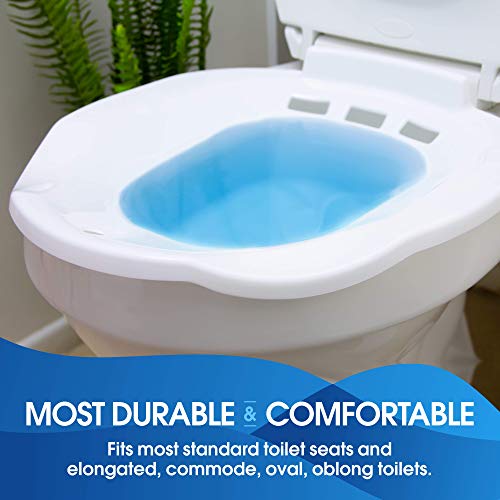 Sitz Bath Toilet SEAT Perineal Soaking Bath for Postpartum Care