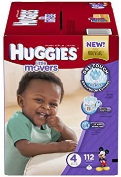 amazon huggies little movers size 4
