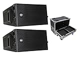 2x RCF-HDL 10-A Active Line Array Speaker Module