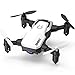 SIMREX X300C Mini Drone with Camera WiFi HD FPV Foldable RC Quadcopter Rtf 4CH 2.4Ghz Remote Control Headless [Altitude Hold] Super Easy Fly for Training, White