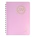 Brownline 2018 Daily Appointment Book / Monthly Planner, Twin-Wire, Pink with Pink Ribbon, 8 x 5 inches (CB634W.PNK-18)
