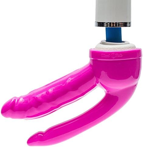 Wand Pals Double Bliss Tip Silicone Wand Massager Attachment (Pink)