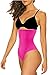 ShaperQueen 102 Best Womens Waist Cincher Body Shaper Trimmer Trainer Slimmer Girdle Faja Bodysuit Short Tummy Belly Weighloss Control Brief Corset Plus Size Underwear Shapewear Thong (L, Hot Pink)
