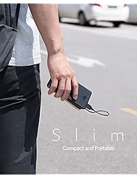 Anker PowerCore Slim 10000, Ultra Slim Portable Charger, Ultra-Compact 10000mAh External Battery, High-Speed PowerIQ and VoltageBoost Charging Technology Power Bank for iPhone, Samsung Galaxy and More