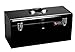 Excel TB140-Black 20-Inch Portable Steel Tool Box, Black