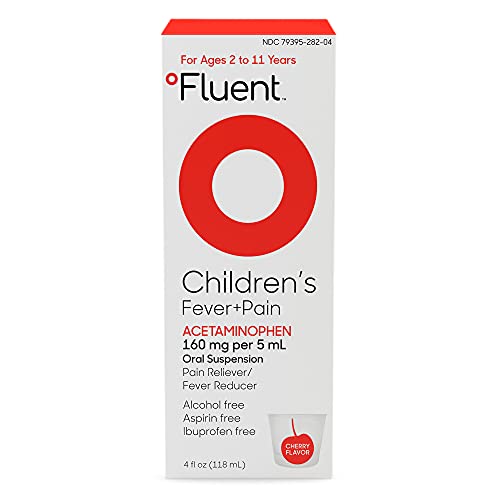 Fluent Children’s Acetaminophen Fever Reducer, Liquid Oral Suspension