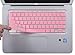 CaseBuy Keyboard Protector for HP 14 inch Touch-Screen Chromebook | Chromebook 14 Series, Pink