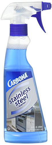 DELTA CARBONA Stainless Steel Cleaner, 8.40 Fluid Ounce