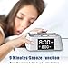 Alarm Clock with USB Charger UL Listed - Alarm Clock Charging Station Dock with 2 AC Outlets and 3 USB Ports Surge Protector, 6ft Extendsion cord, USB Bedside Alarm Clock For Bedrooms Home Dorm Hotel