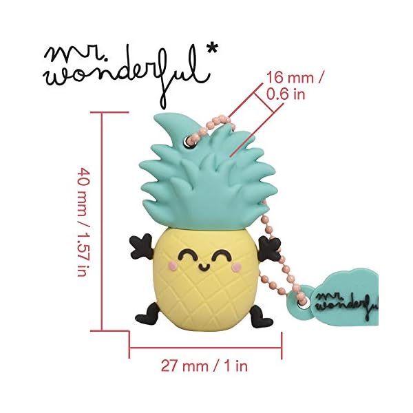 USB Stick 16 GB Pineapple - Speicherstick Memory Stick 2.0 Original Mr Wonderful, Tribe FD038502 – Bild 3