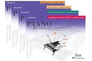 Faber Piano Adventures Primer Level Learning Library Pack - Lesson, Theory, Performance, and Technique & Artistry Books