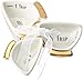 Kate Aspen 23146NA Tea Time Ceramic Teacup Measuring Spoons