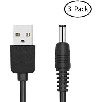 Amazon.com: IBERLS 2-Pack White 10ft(3m) USB to DC