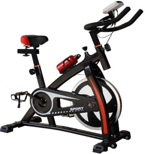 PROGEN 2018 New Heavy Duty 18KG Flywheel Aerobic Studio Training Bike Exercise Bike Fitness Cycling Home Fitness Gym LED Monitor (FREE WATER BOTTLE INCLUDED)
