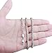 FIBO STEEL 3MM Curb Chain Necklace for Men Stainless Steel Biker Punk Style, 28.0 inches