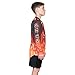 Motocross Off Road Motorcycle Jersey by KO Sports Gear - Red Phoenix Design