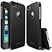 Ringke SLIM Series Slender Steadfast Bolstered Polycarbonate Hard Case for Apple iPhone SE / 5S / 5 - LOGO CUT-SF BLACK
