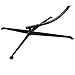 F2C 380LBS Hammock C Stand Solid Steel Construction Hammock C Solid Steel Stand New (Black,Steel)
