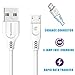Super Fast 3.1A Micro USB Cable 4FT for Galaxy S7, SOMOSTEL High Speed Android Phone Charger Data Syncing Charging Power Cord for Samsung Galaxy S7 S6 Edge,LG Android Tablets,Nexus 6,Xbox,PS4 White