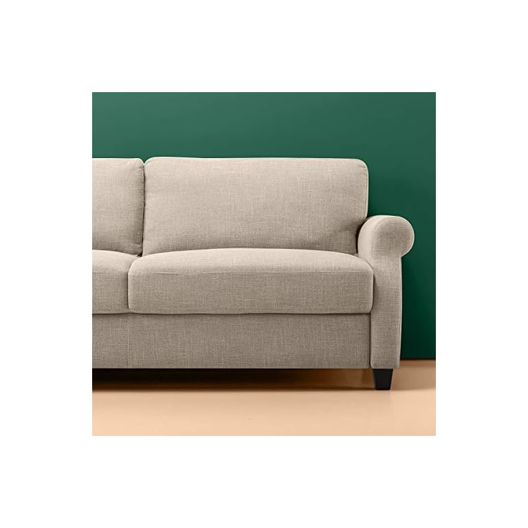 ZINUS Josh Sofa Couch / Easy, ToolFree Assembly, Beige LAVORIST