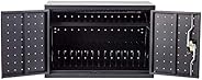 Pearington 16 Device Portable Table Top Charging and Storage Cabinet for iPads, Chromebooks and Laptop Compute