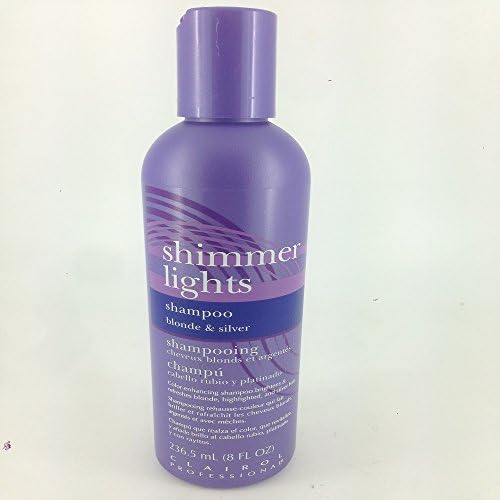 Clairol Professional Shimmer Lights Shampoo - 8 fl oz (Pack of 3)