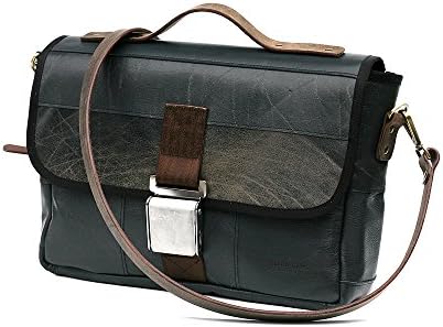 Messenger Briefcase DR005 made from the Interior of a 1989 BMW 525i