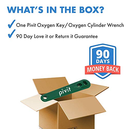 Pivit Oxygen Key/Oxygen Cylinder Wrench for Tank Valve Made of Tough