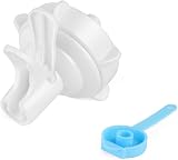 Flexzion Water Dispenser Stand 2-5 Gallon Jug Holder Metal Cradle Valve Plug view 6